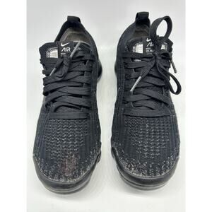 Nike Air Vapormax Flyknit 3 Women’s Size 7 Black Running Shoes